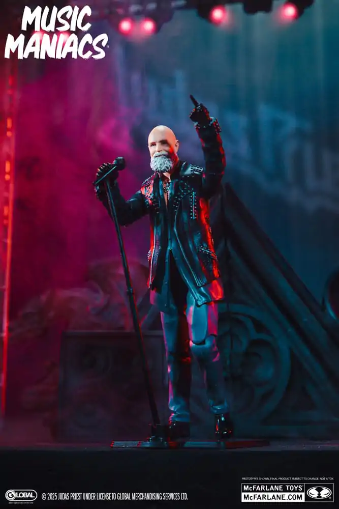 Judas Priest Music Maniacs Heavy Metal Rob Halford akciófigura 15 cm termékfotó