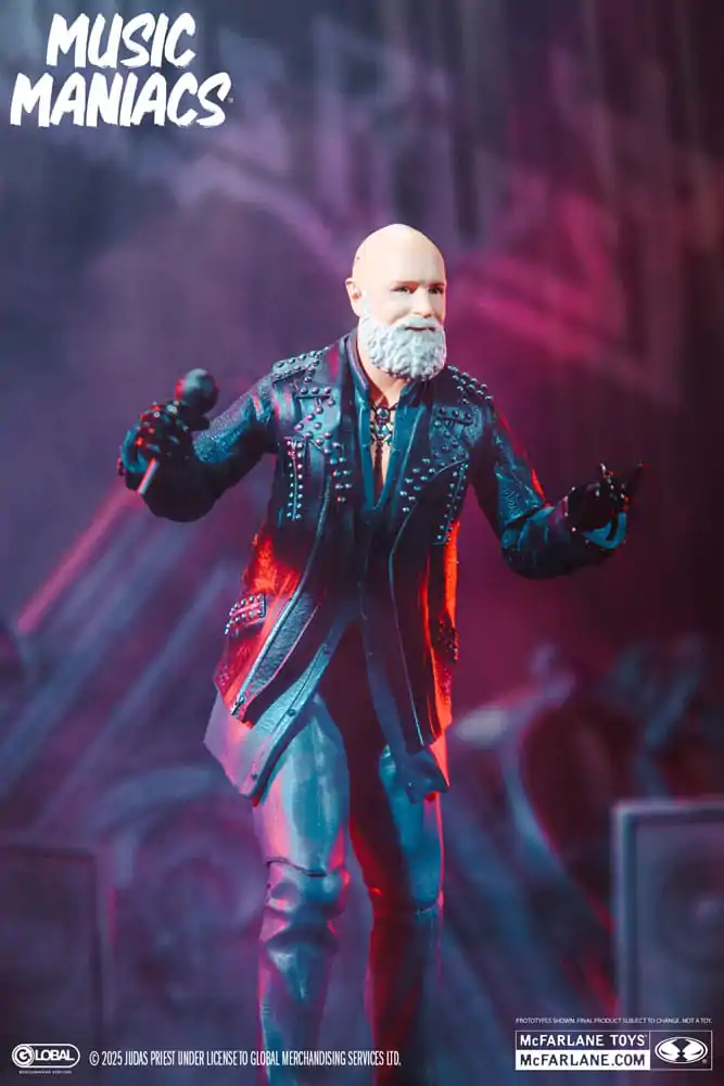 Judas Priest Music Maniacs Heavy Metal Rob Halford akciófigura 15 cm termékfotó