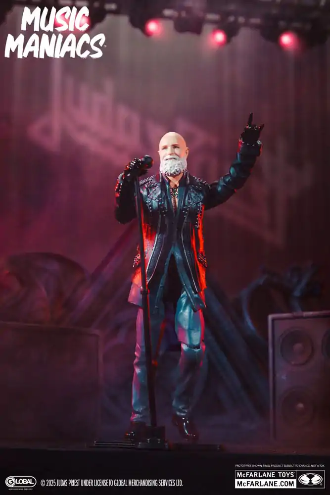 Judas Priest Music Maniacs Heavy Metal Rob Halford akciófigura 15 cm termékfotó