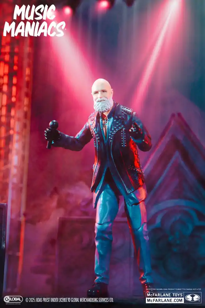 Judas Priest Music Maniacs Heavy Metal Rob Halford akciófigura 15 cm termékfotó