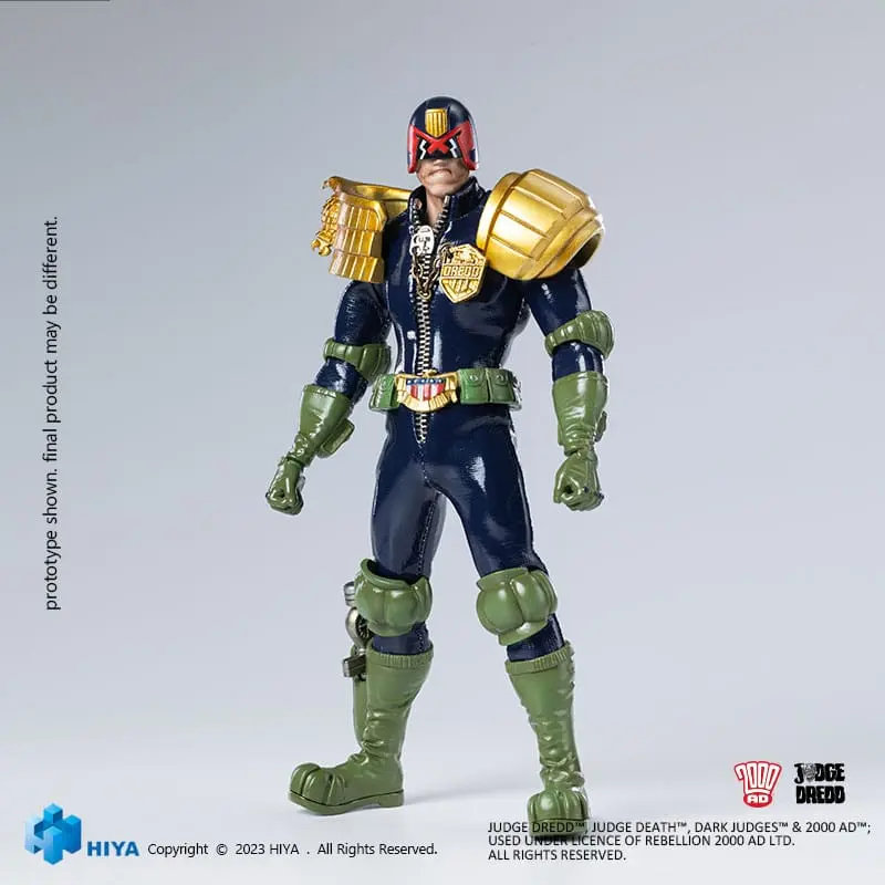 Judge Dredd Exquisite Super Series 1/12 John Rambo akciófigura 15 cm termékfotó