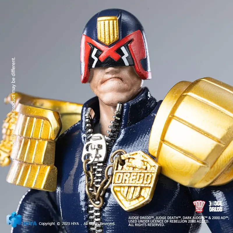 Judge Dredd Exquisite Super Series 1/12 John Rambo akciófigura 15 cm termékfotó