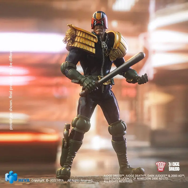 Judge Dredd Exquisite Super Series 1/12 John Rambo akciófigura 15 cm termékfotó