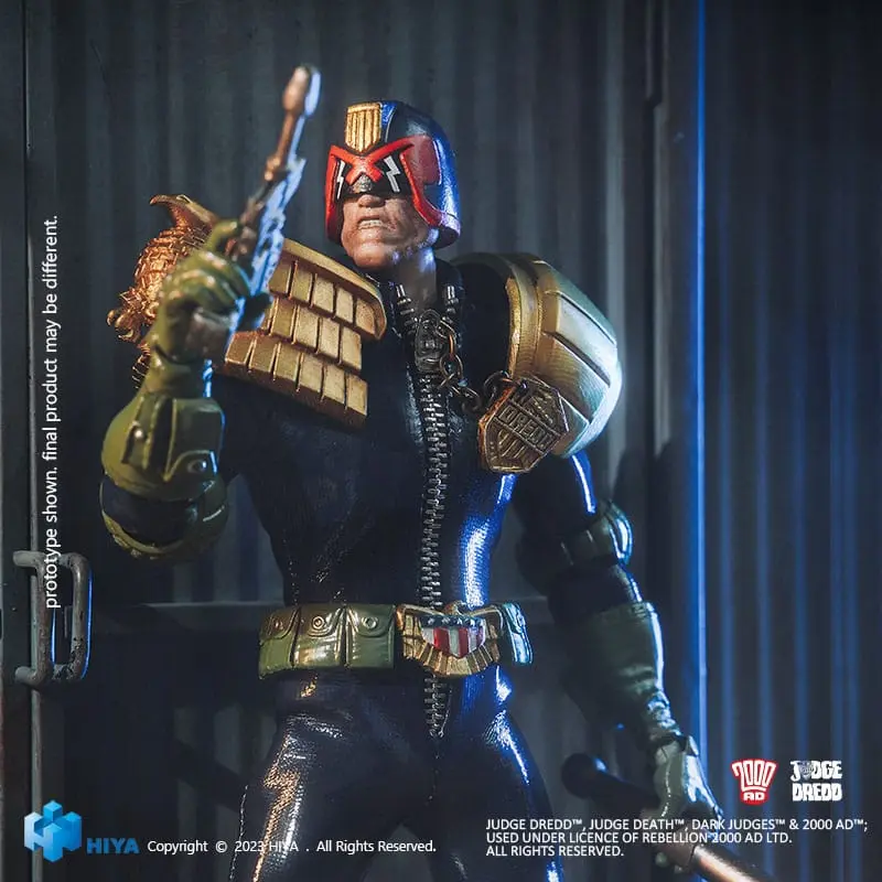 Judge Dredd Exquisite Super Series 1/12 John Rambo akciófigura 15 cm termékfotó