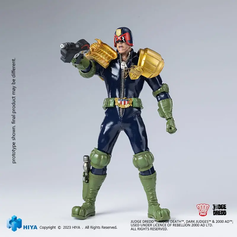 Judge Dredd Exquisite Super Series 1/12 John Rambo akciófigura 15 cm termékfotó