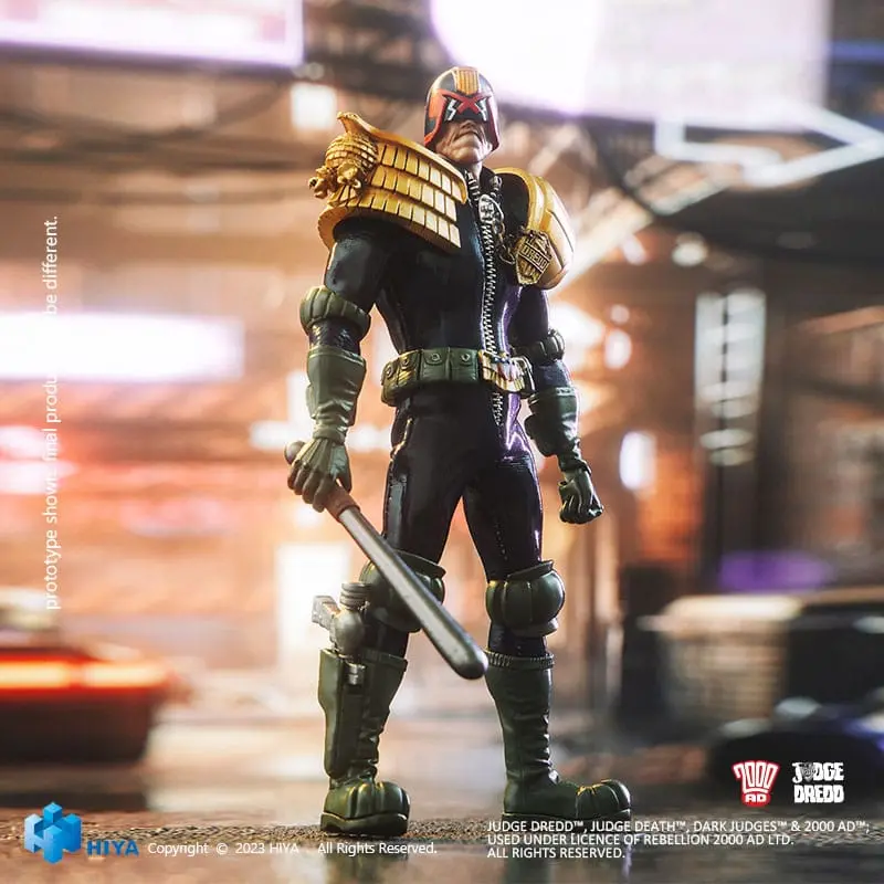 Judge Dredd Exquisite Super Series 1/12 John Rambo akciófigura 15 cm termékfotó