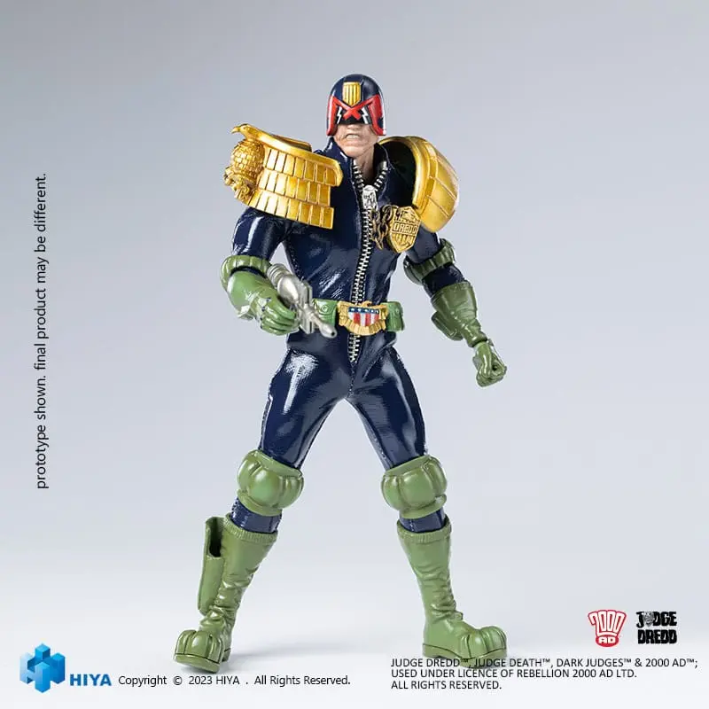 Judge Dredd Exquisite Super Series 1/12 John Rambo akciófigura 15 cm termékfotó