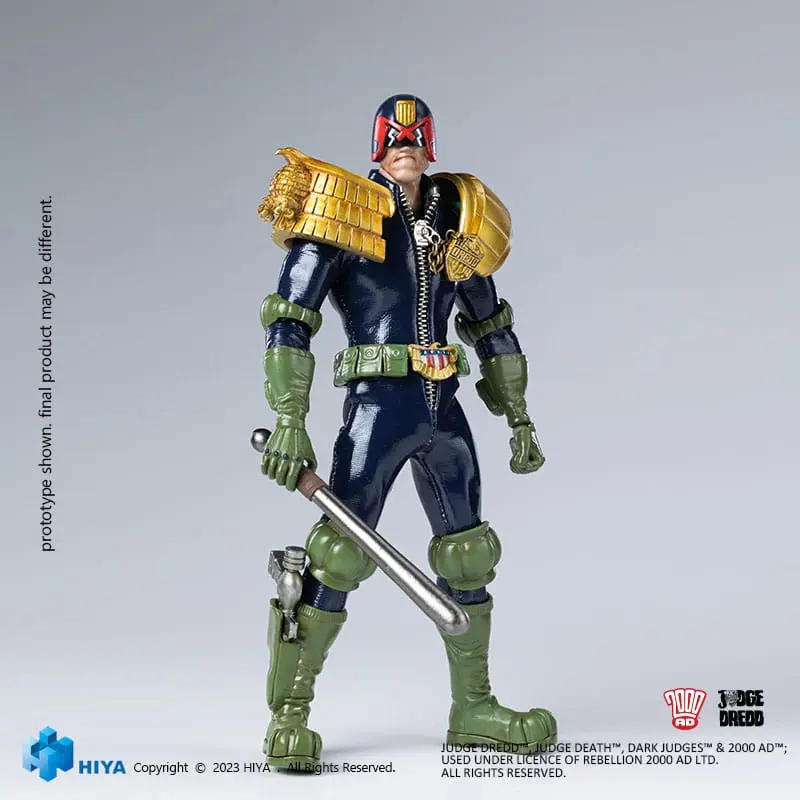 Judge Dredd Exquisite Super Series 1/12 John Rambo akciófigura 15 cm termékfotó