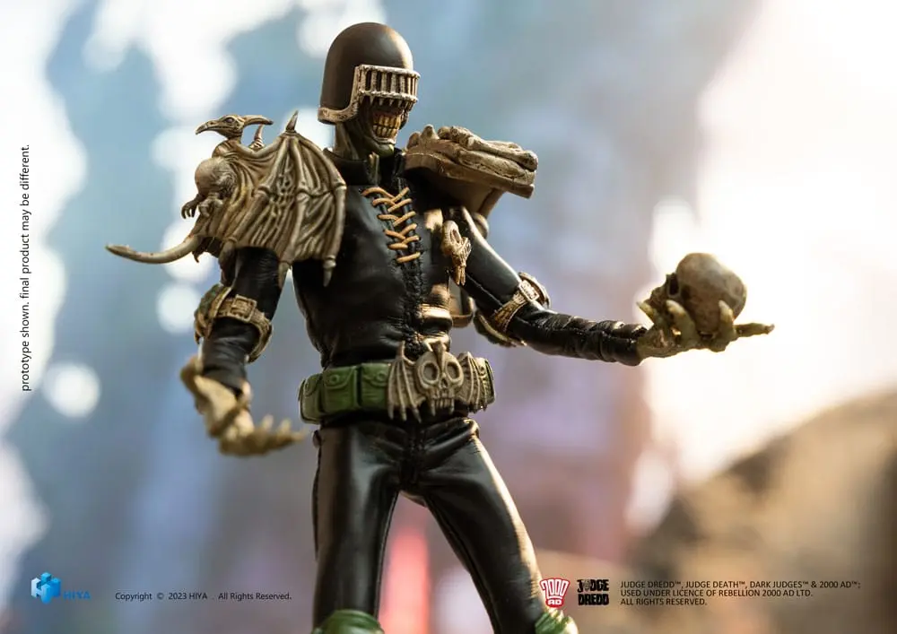 Judge Dredd Exquisite Super Series 1/12 Judge Death akciófigura 16 cm termékfotó