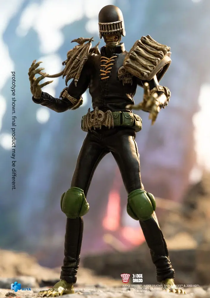Judge Dredd Exquisite Super Series 1/12 Judge Death akciófigura 16 cm termékfotó