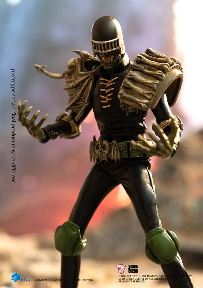Judge Dredd Exquisite Super Series 1/12 Judge Death akciófigura 16 cm termékfotó