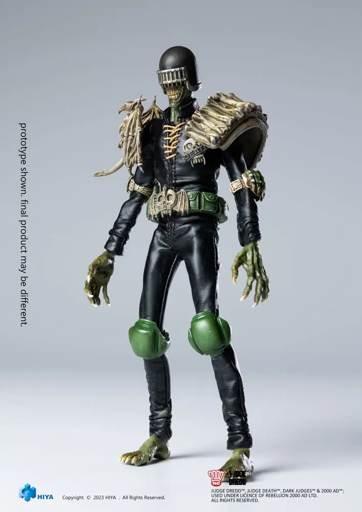 Judge Dredd Exquisite Super Series 1/12 Judge Death akciófigura 16 cm termékfotó
