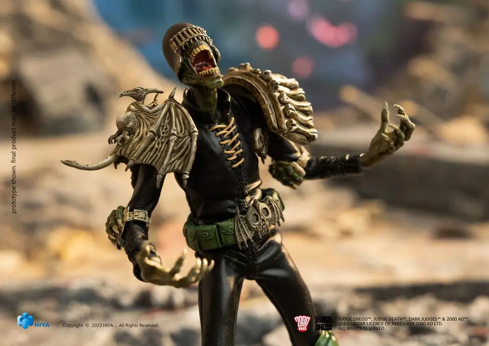 Judge Dredd Exquisite Super Series 1/12 Judge Death akciófigura 16 cm termékfotó