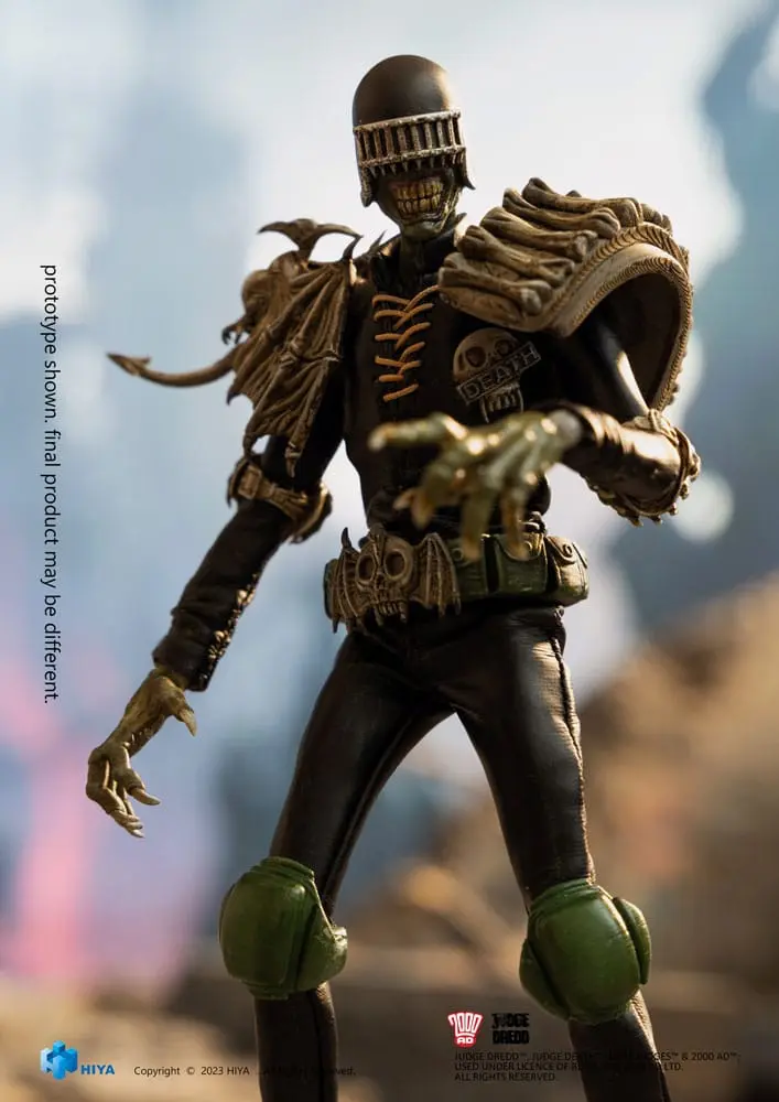 Judge Dredd Exquisite Super Series 1/12 Judge Death akciófigura 16 cm termékfotó