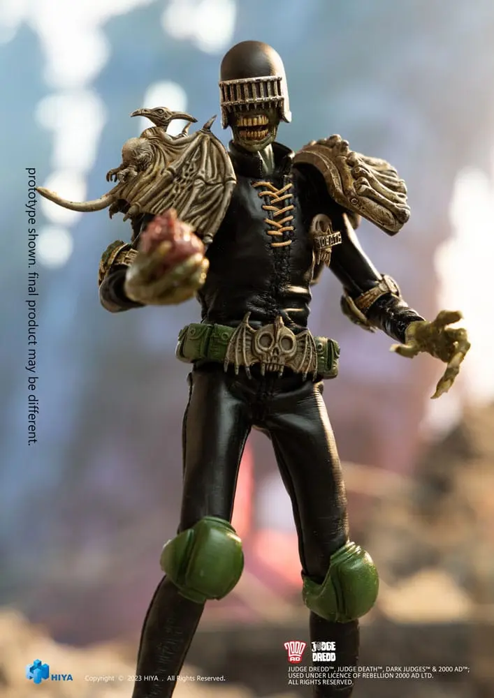 Judge Dredd Exquisite Super Series 1/12 Judge Death akciófigura 16 cm termékfotó