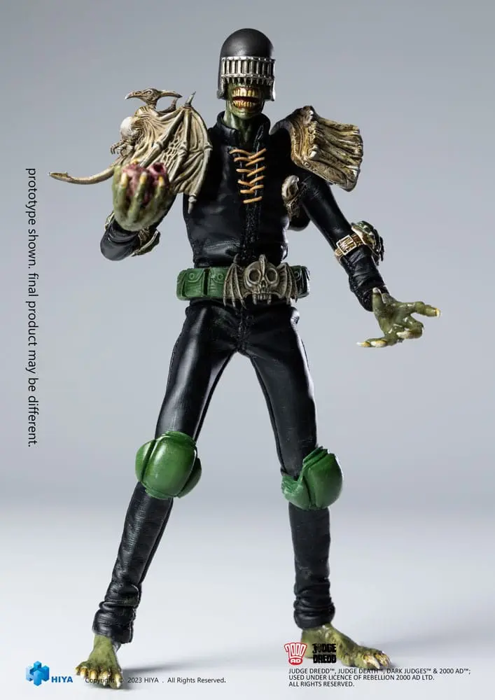 Judge Dredd Exquisite Super Series 1/12 Judge Death akciófigura 16 cm termékfotó