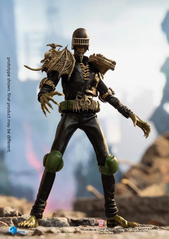 Judge Dredd Exquisite Super Series 1/12 Judge Death akciófigura 16 cm termékfotó