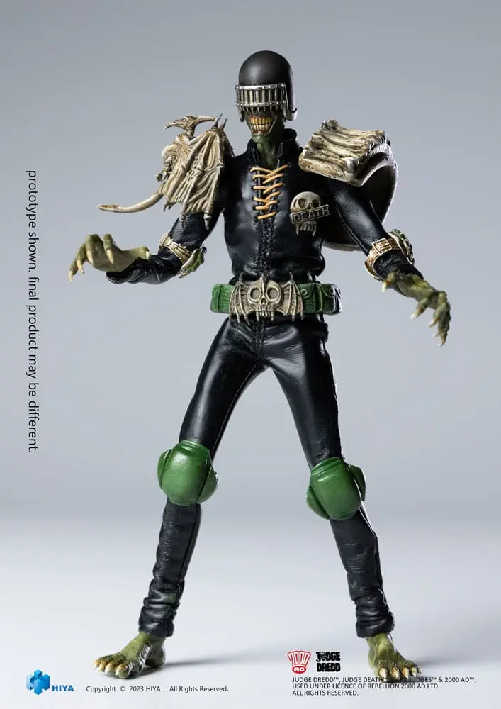 Judge Dredd Exquisite Super Series 1/12 Judge Death akciófigura 16 cm termékfotó