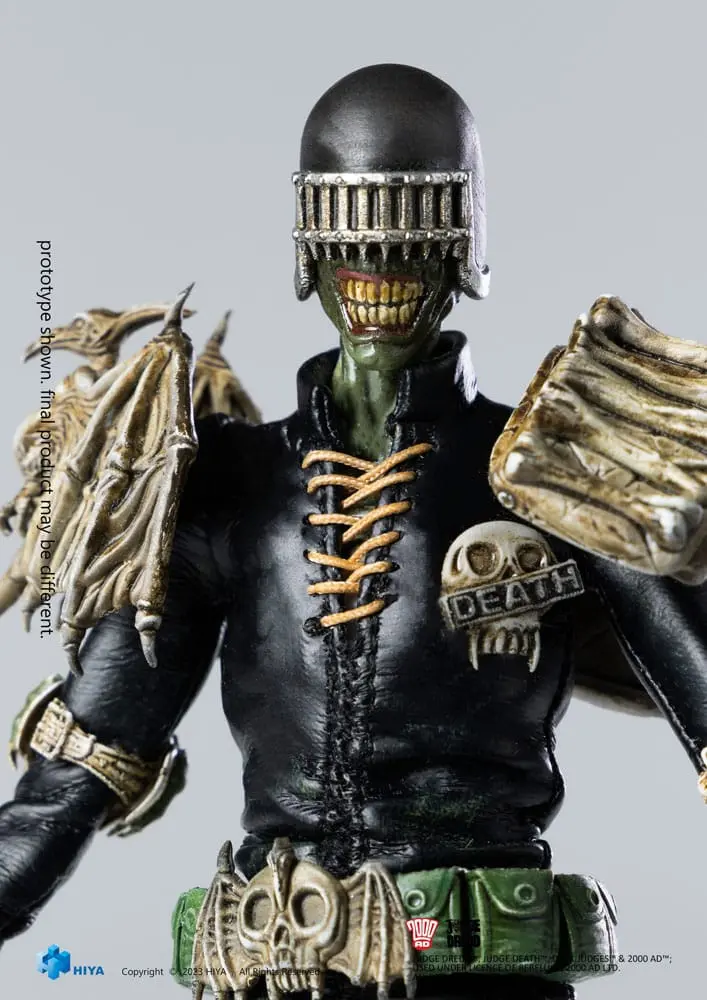 Judge Dredd Exquisite Super Series 1/12 Judge Death akciófigura 16 cm termékfotó