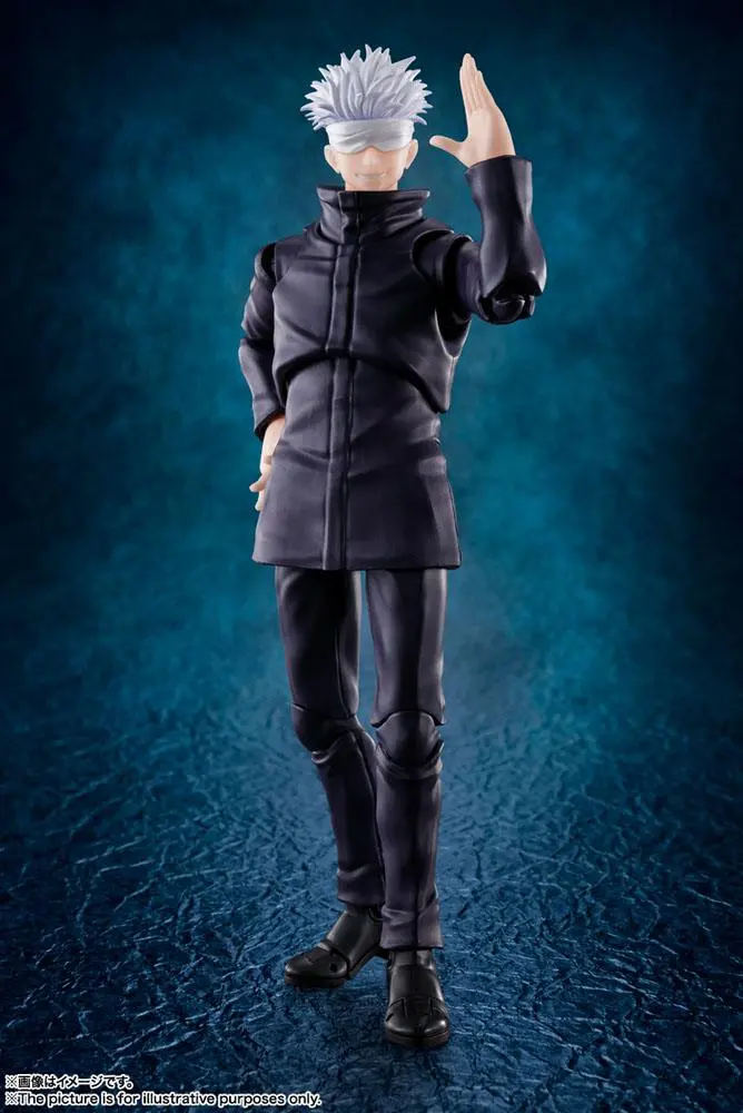 Jujutsu Kaisen 0: The Movie S.H. Figuarts Satoru Gojo akciófigura 17 cm termékfotó