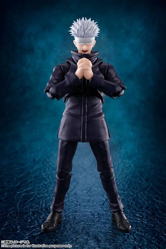 Jujutsu Kaisen 0: The Movie S.H. Figuarts Satoru Gojo akciófigura 17 cm termékfotó