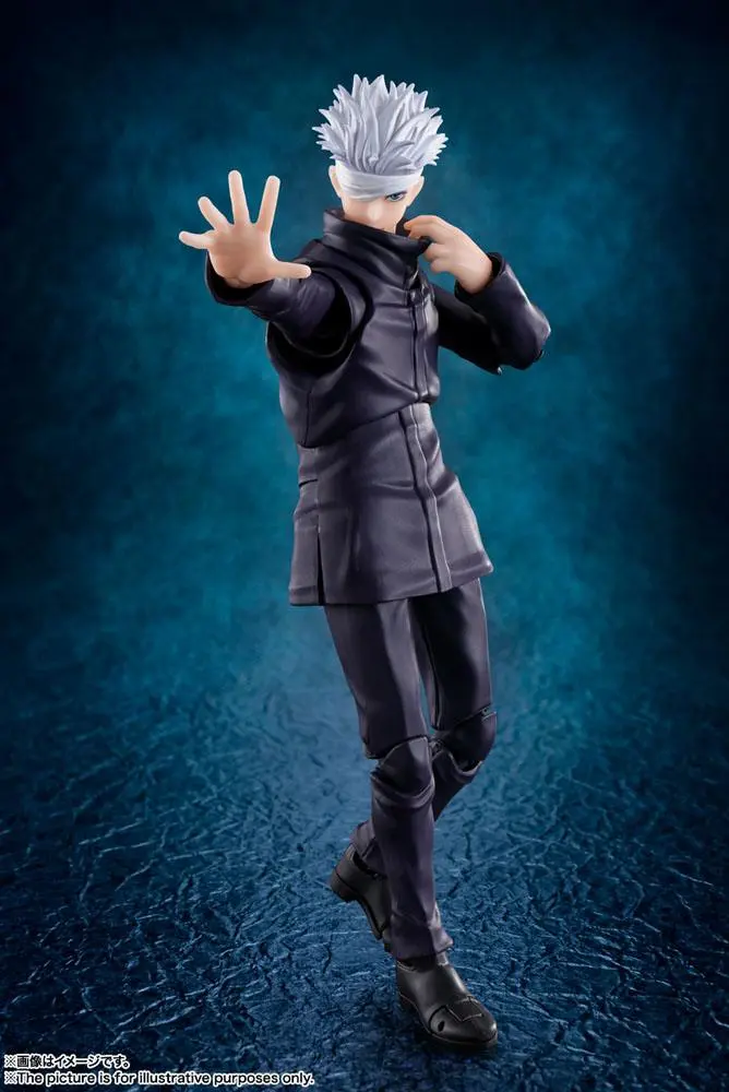 Jujutsu Kaisen 0: The Movie S.H. Figuarts Satoru Gojo akciófigura 17 cm termékfotó