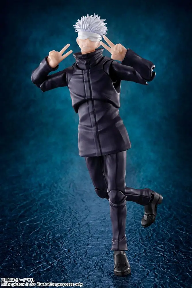 Jujutsu Kaisen 0: The Movie S.H. Figuarts Satoru Gojo akciófigura 17 cm termékfotó