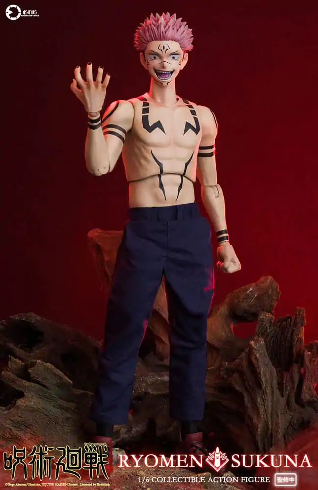 Jujutsu Kaisen 1/6 Ryomen Sukuna (Luxury Version) akciófigura 30 cm termékfotó