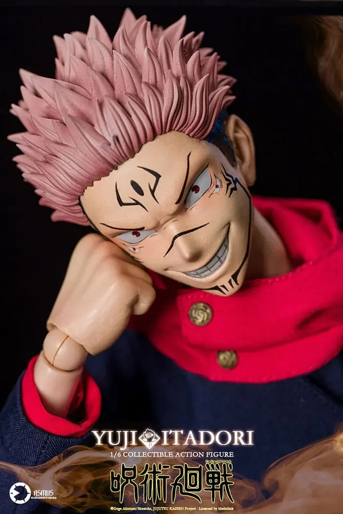 Jujutsu Kaisen 1/6 Yuji Itadori akciófigura 30 cm termékfotó