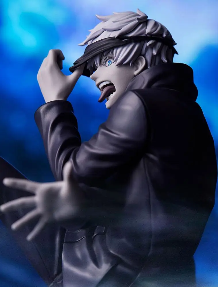 Jujutsu Kaisen 1/7 Satoru Gojo Monochrome Ver. PVC szobor figura 25 cm termékfotó