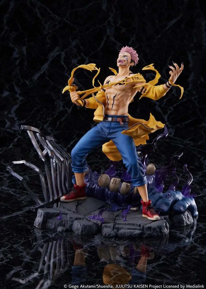 Jujutsu Kaisen 1/7 Sukuna PVC szobor figura 25 cm termékfotó