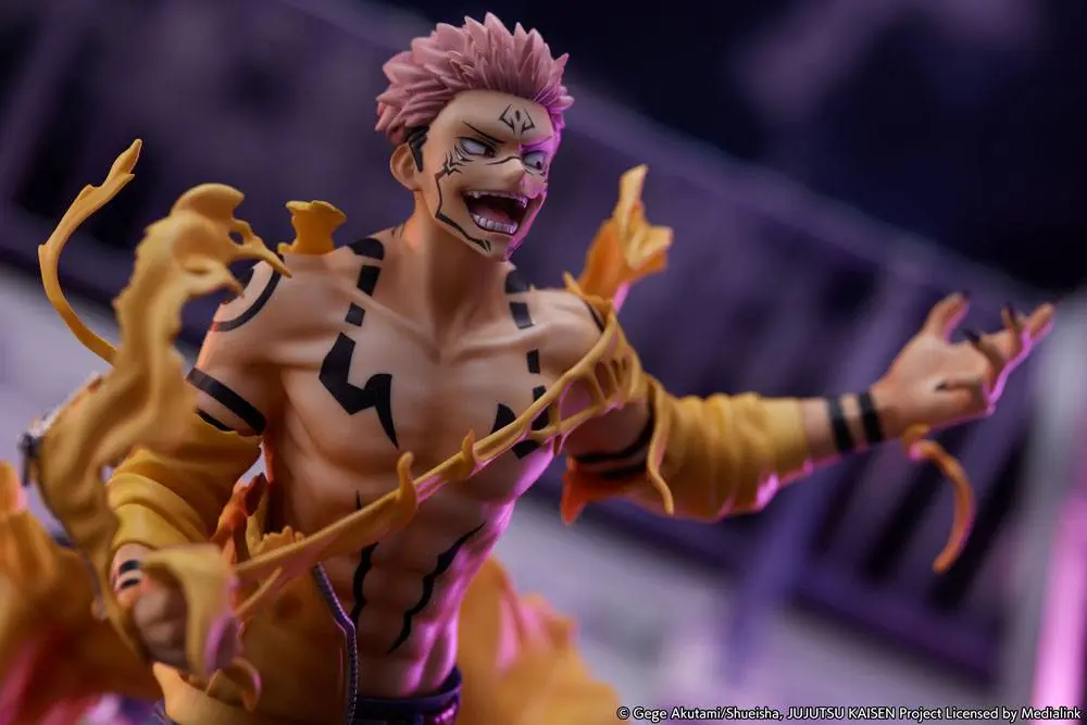 Jujutsu Kaisen 1/7 Sukuna PVC szobor figura 25 cm termékfotó