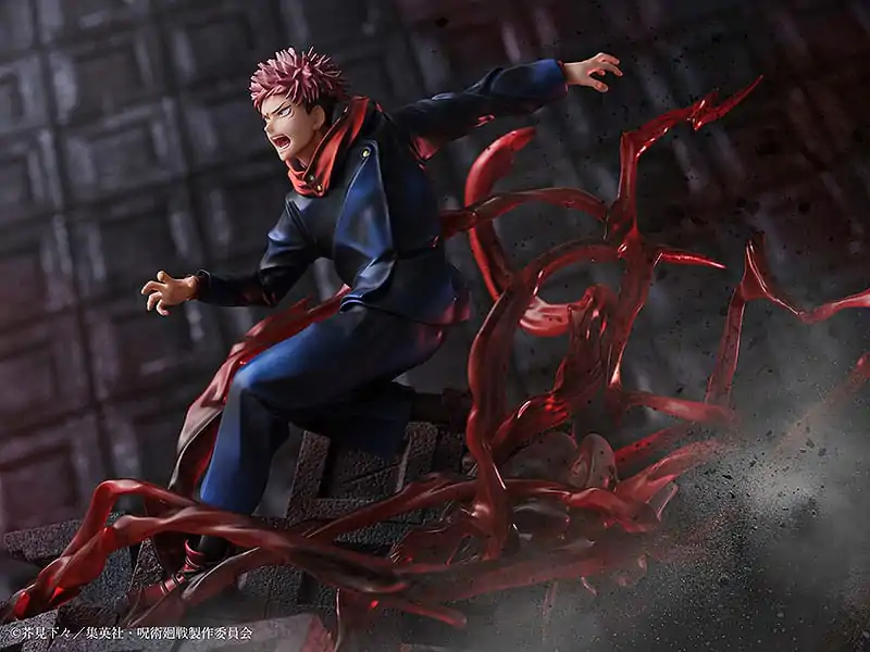 Jujutsu Kaisen 1/7 Yuji Itadori PVC szobor figura 24 cm termékfotó