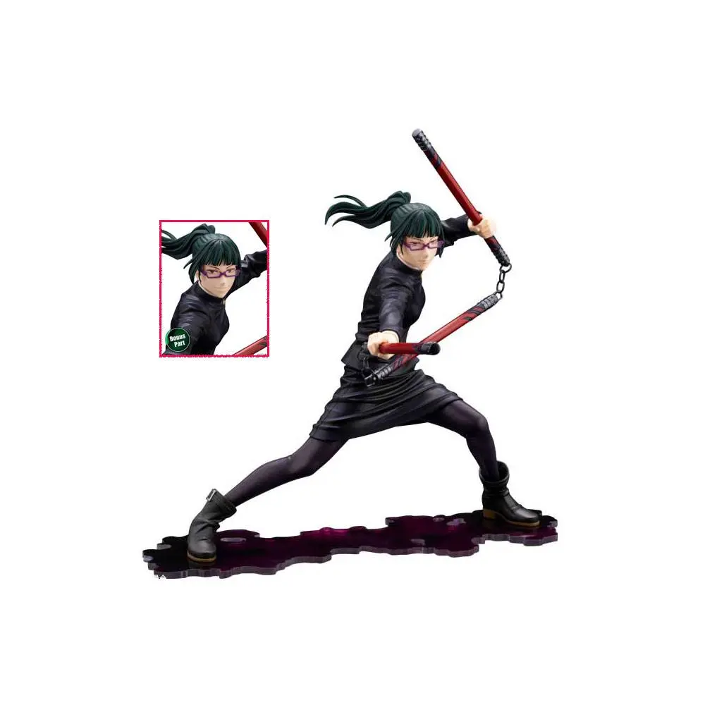 Jujutsu Kaisen ARTFXJ 1/8 Maki Zen'in Bonus Edition szobor figura 21 cm termékfotó