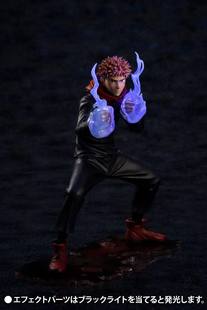 Jujutsu Kaisen ARTFXJ 1/8 Yuji Itadori szobor figura 18 cm termékfotó