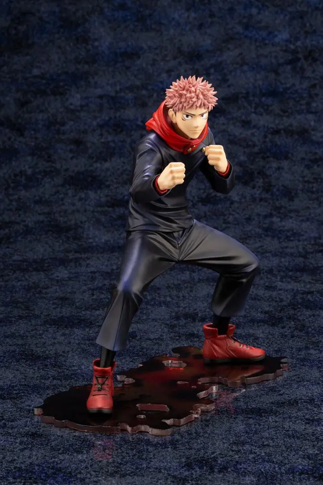 Jujutsu Kaisen ARTFXJ 1/8 Yuji Itadori szobor figura 18 cm termékfotó