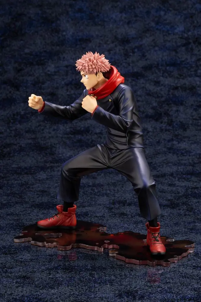 Jujutsu Kaisen ARTFXJ 1/8 Yuji Itadori szobor figura 18 cm termékfotó