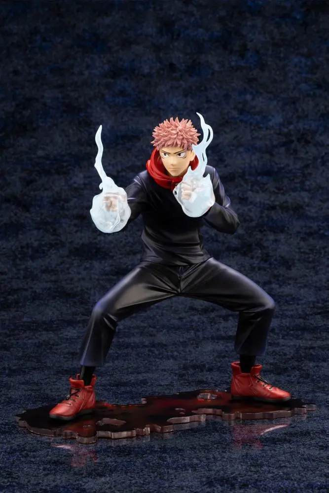 Jujutsu Kaisen ARTFXJ 1/8 Yuji Itadori szobor figura 18 cm termékfotó