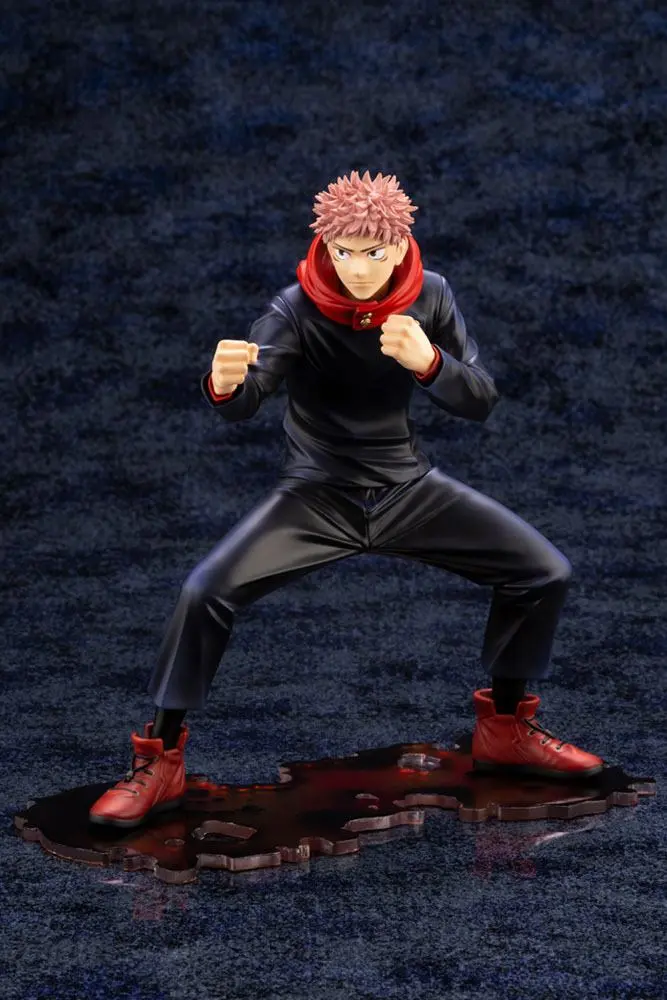 Jujutsu Kaisen ARTFXJ 1/8 Yuji Itadori szobor figura 18 cm termékfotó