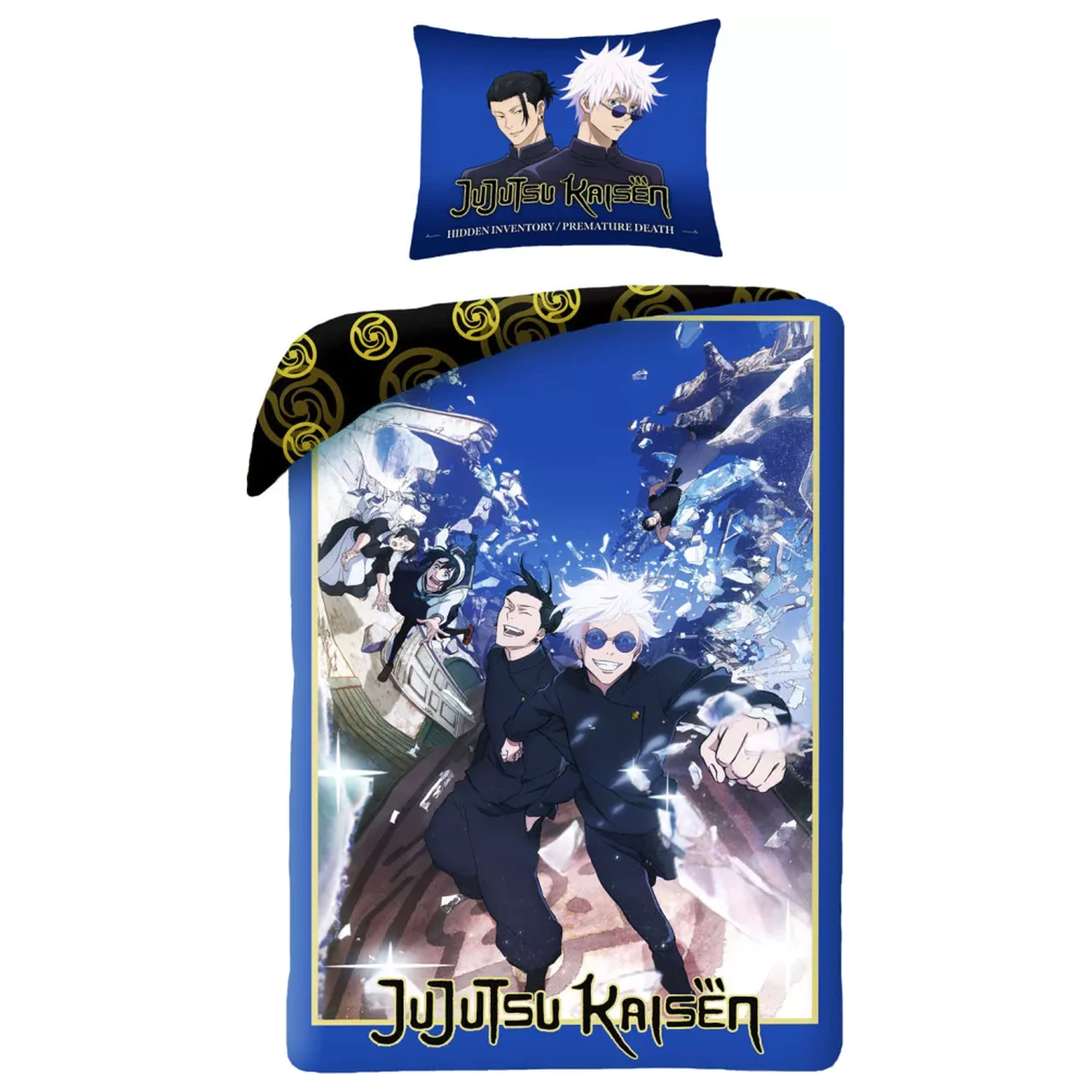 Jujutsu Kaisen Blue Energy ágyneműhuzat termékfotó