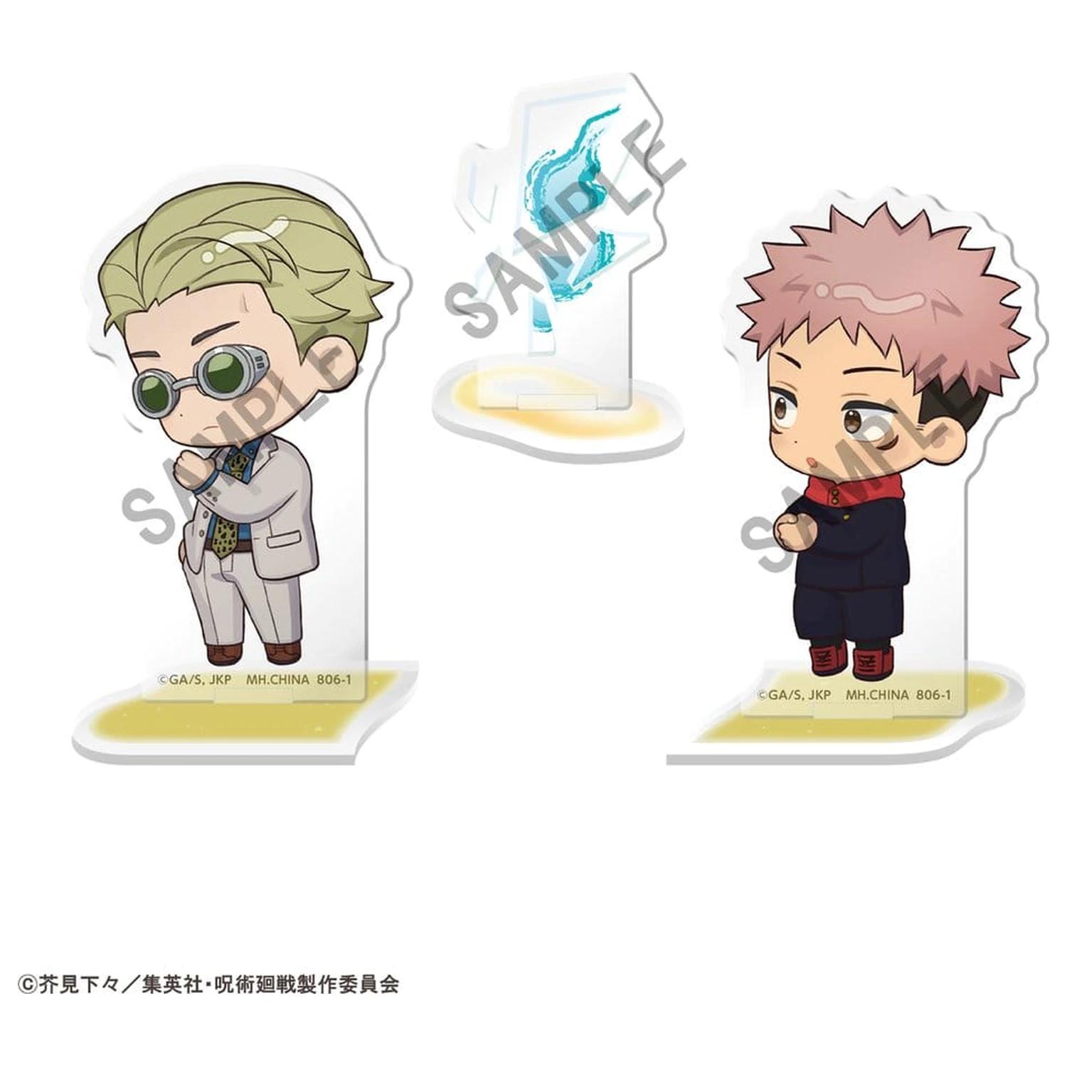 Jujutsu Kaisen Buddycolle 5th Anniversary D Kento Nanami & Yuji Itadori akril figura 10 cm termékfotó
