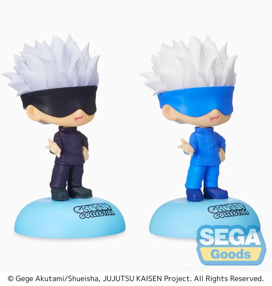 Jujutsu Kaisen Chubby Collection Satoru Gojo PVC szobor figura 11 cm termékfotó