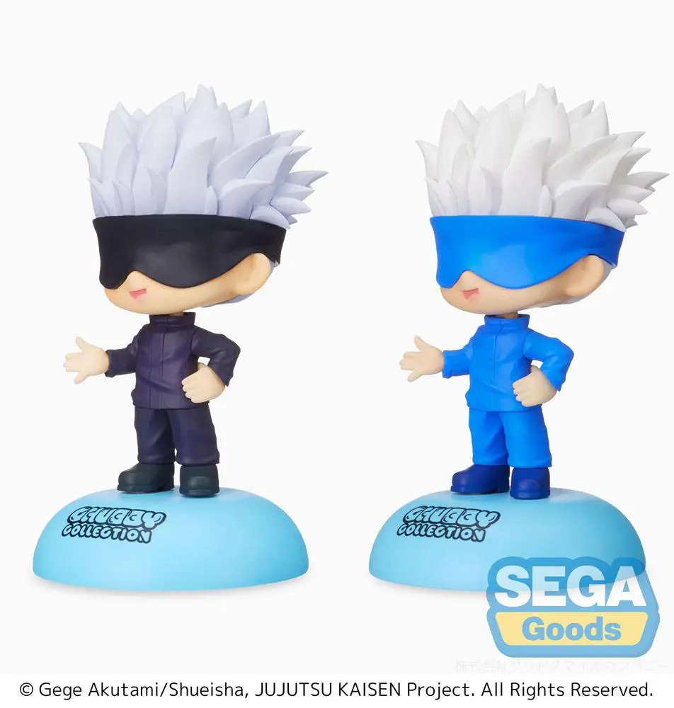 Jujutsu Kaisen Chubby Collection Satoru Gojo PVC szobor figura 11 cm termékfotó