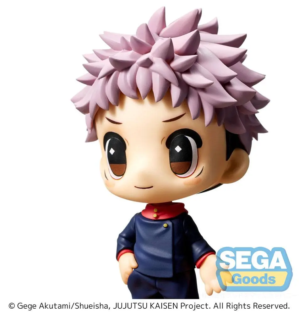Jujutsu Kaisen Chubby Collection Yuji Itadori PVC szobor figura 11 cm termékfotó
