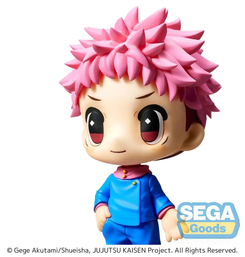 Jujutsu Kaisen Chubby Collection Yuji Itadori PVC szobor figura 11 cm termékfotó