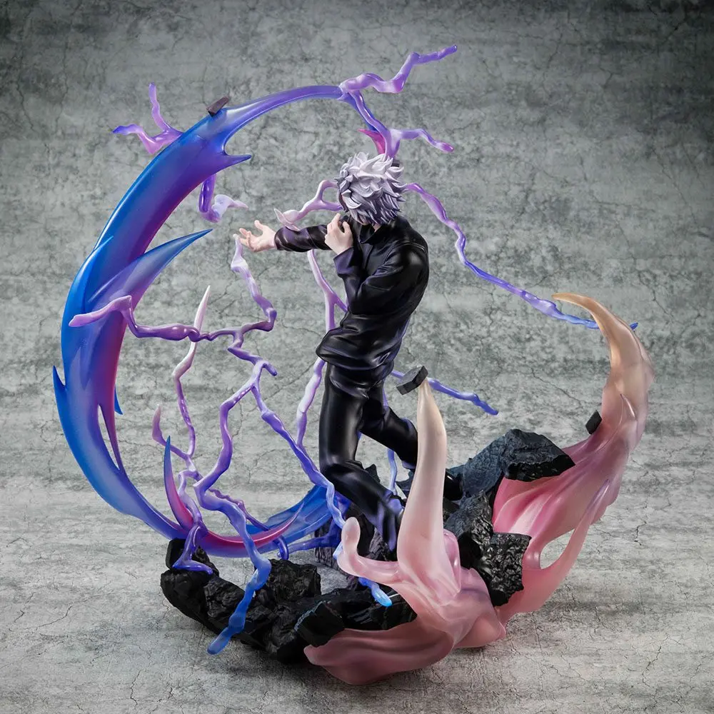Jujutsu Kaisen DX Satoru Gojo Kyoshiki Murasaki Ver. PVC szobor figura 26 cm termékfotó