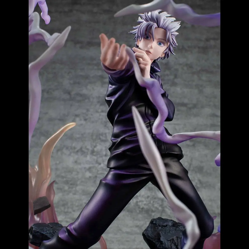 Jujutsu Kaisen DX Satoru Gojo Kyoshiki Murasaki Ver. PVC szobor figura 26 cm termékfotó