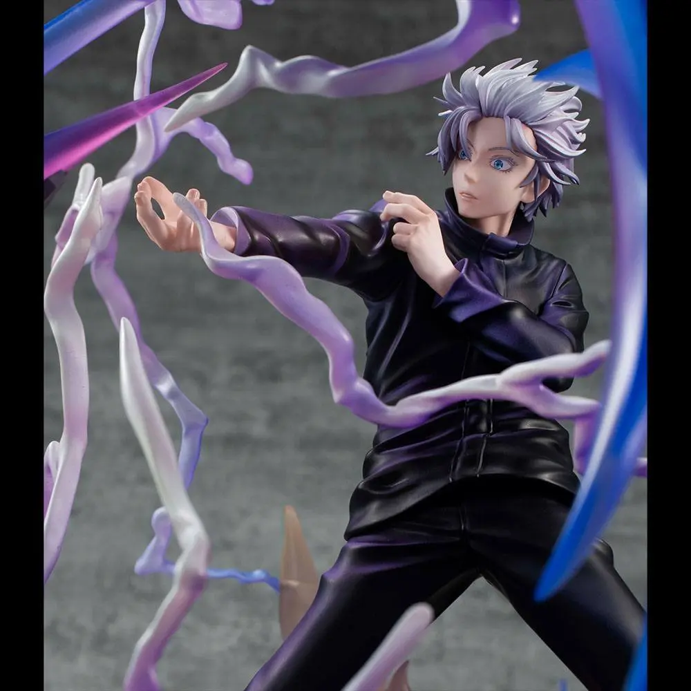 Jujutsu Kaisen DX Satoru Gojo Kyoshiki Murasaki Ver. PVC szobor figura 26 cm termékfotó