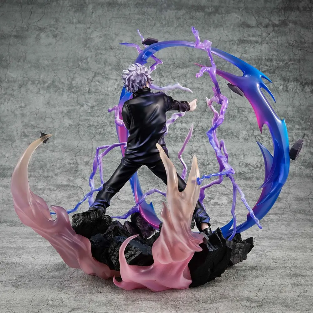 Jujutsu Kaisen DX Satoru Gojo Kyoshiki Murasaki Ver. PVC szobor figura 26 cm termékfotó