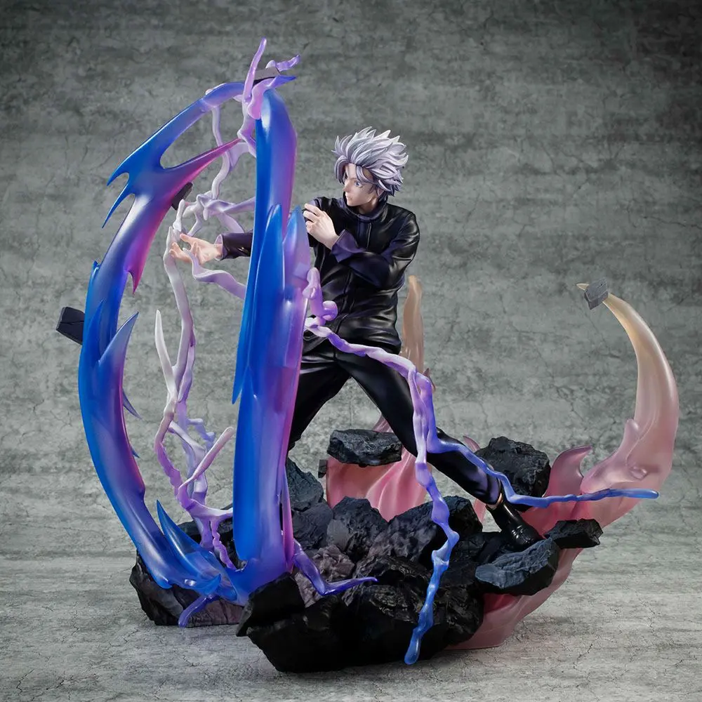 Jujutsu Kaisen DX Satoru Gojo Kyoshiki Murasaki Ver. PVC szobor figura 26 cm termékfotó